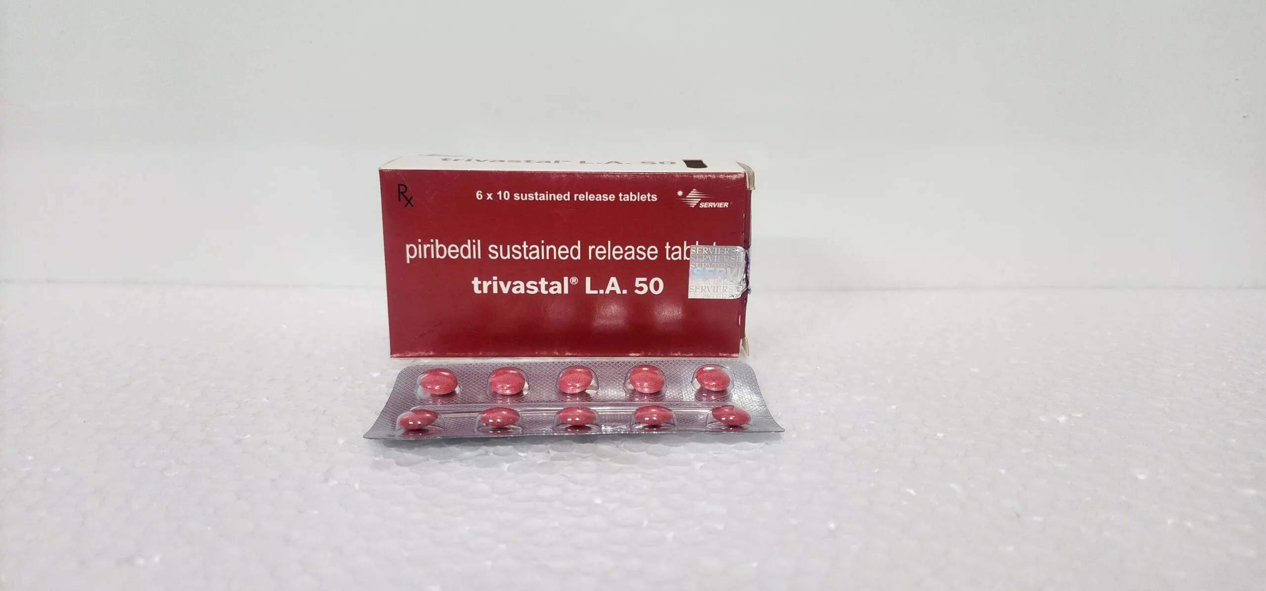 Piribedil tablets Trivastal L.A 50 mg