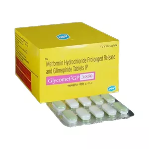 Glimepiride 3 mg+ Metformin 850 mg