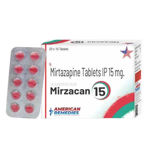 Mirzacan 15 mg (Mirtazapine)